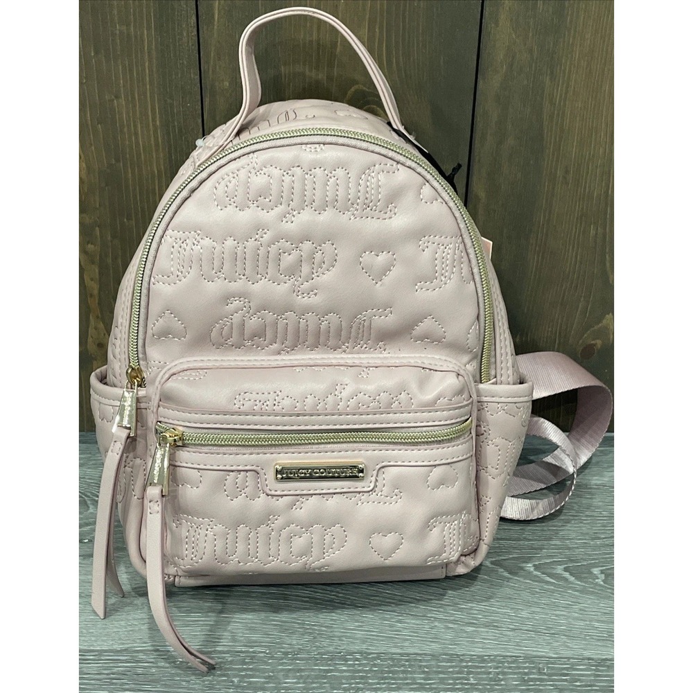 NWT Juicy Couture Best‎ Sellers Rosie Mini Backpack Powder Pink